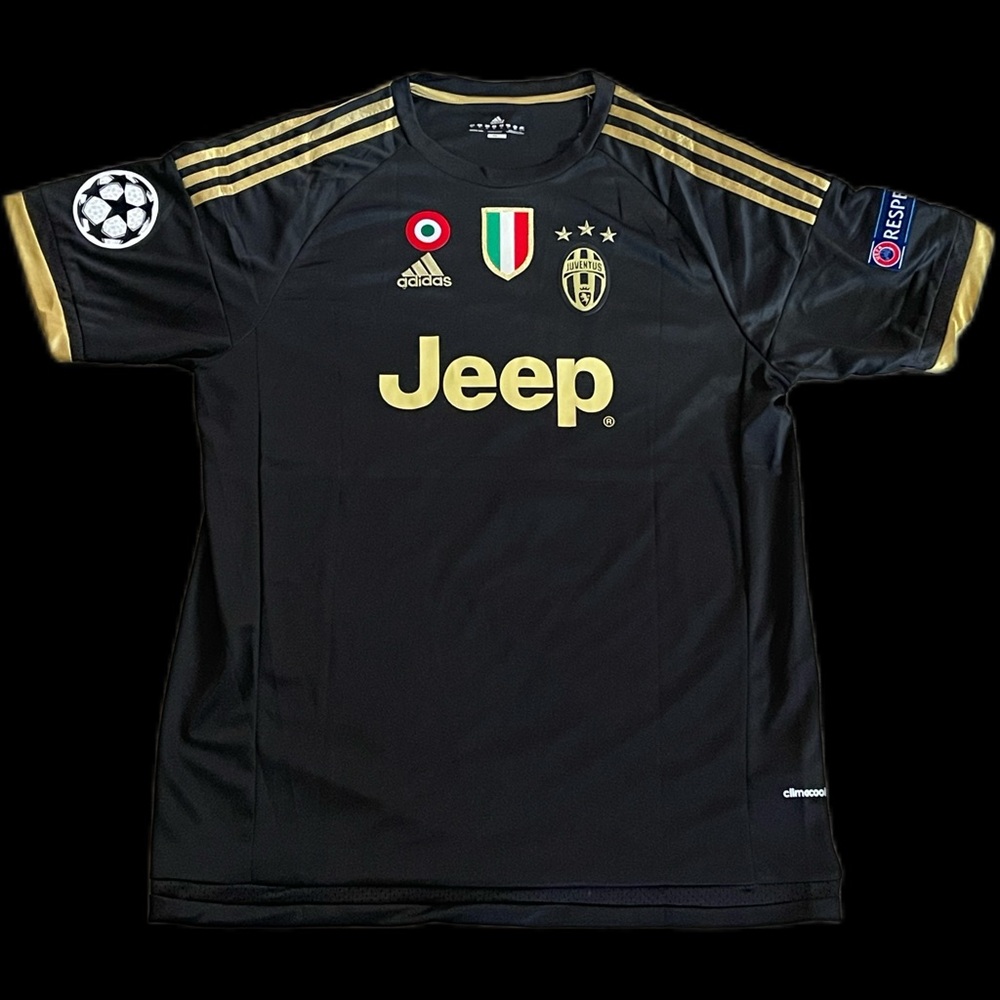 Paul Pogba Retro Juventus Jersey 2015/2016